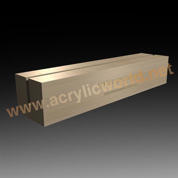 A4 menu holders wood